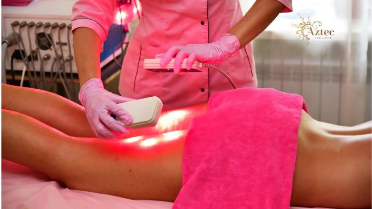 Contour Laser Light Glow at Aztec Tan San Diego
